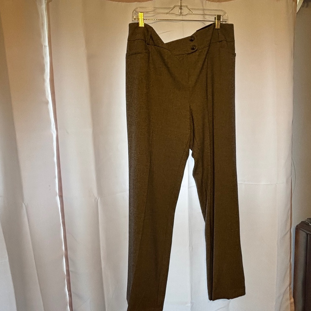 Rafaela dark grey straight leg pants never worn
